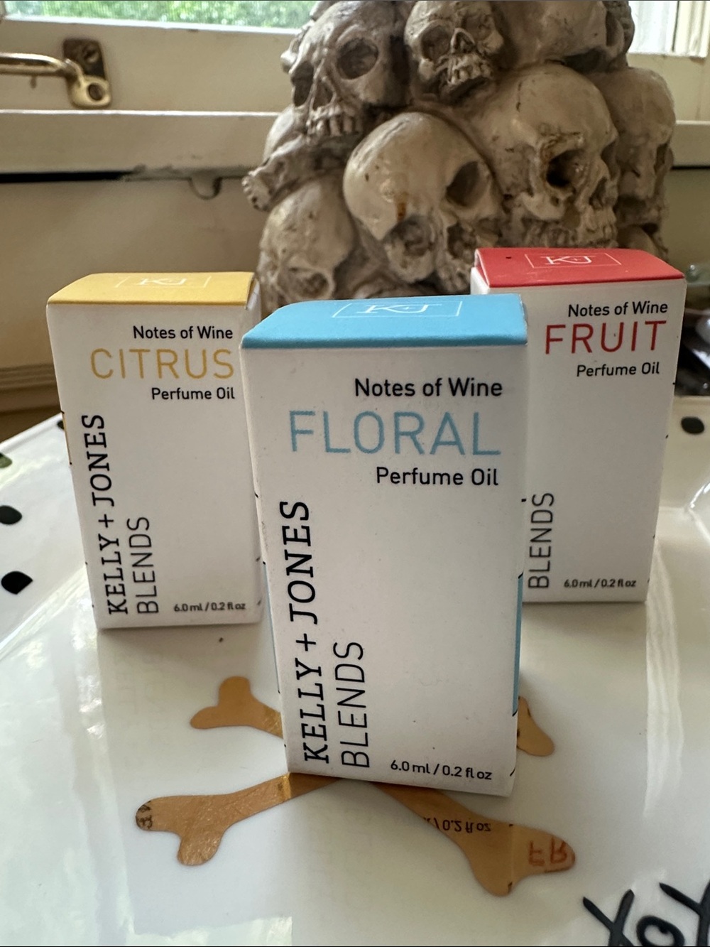 Kelly + Jones Floral Perfume Oil Trio